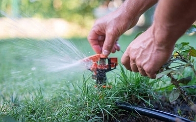 lawn sprinkler timer repair