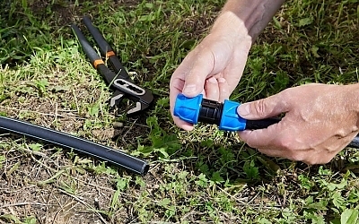 sprinkler system wire repair Chino Hills